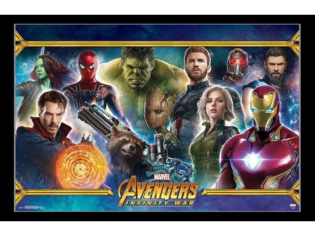 Avengers Infinity War - Team Poster Print (34 x 22)