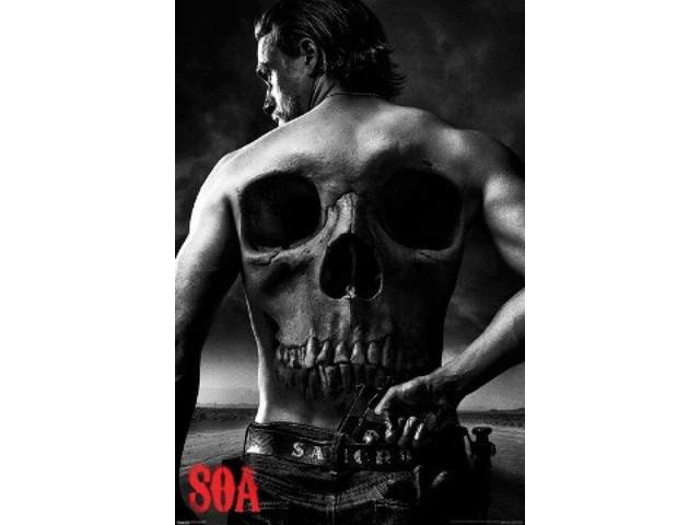 Sons Of Anarchy Jax Back Poster Print (24 X 36)