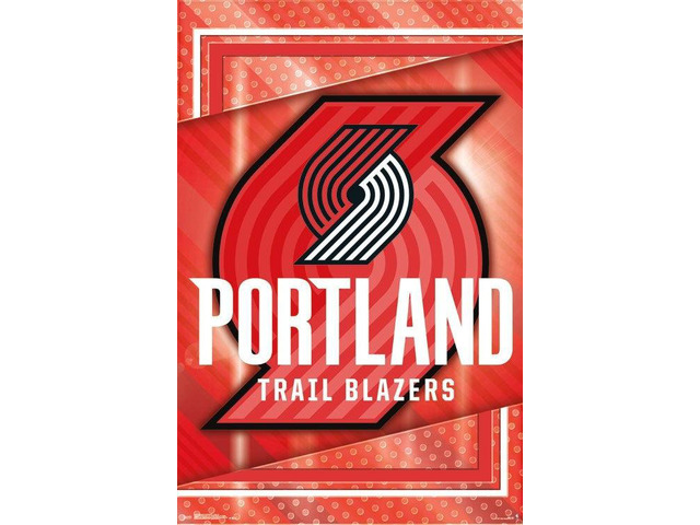 Portland Trail Blazers - Logo Poster Print (22 x 34)