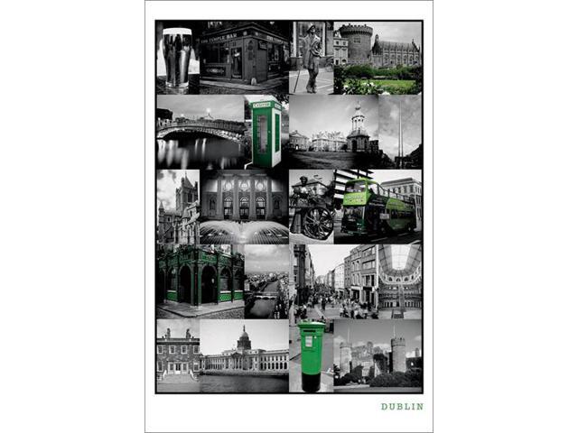 Dublin - Collage Poster Print (22 x 34)