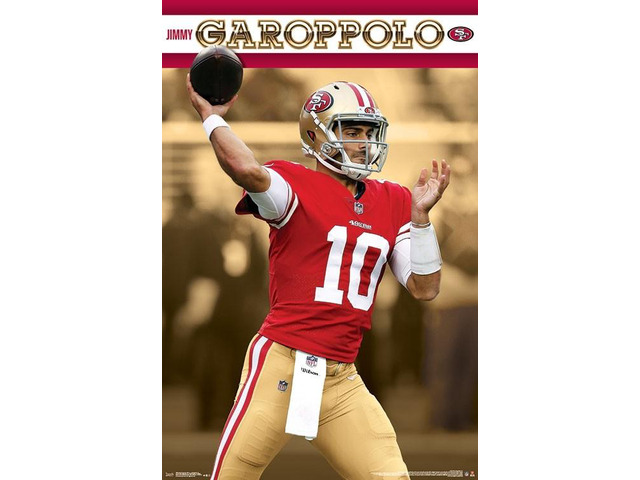San Francisco 49Ers - Jimmy Garoppolo Poster Print (22 x 34)