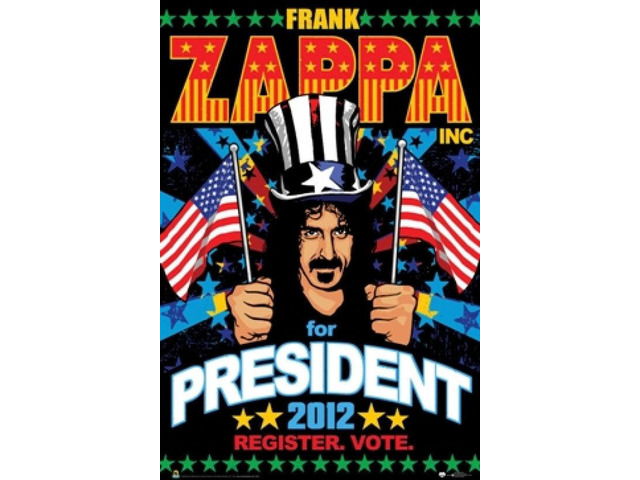 Frank Zappa - For President Poster (24 X 36)