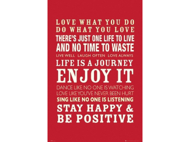 Quotes Life Poster Print (22 x 34)
