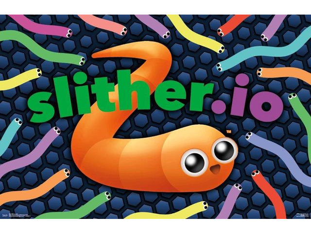 Slither. io - Logo Poster Print (34 x 22)