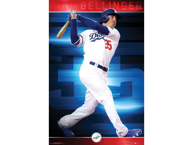 Los Angeles Dodgers_ - Cody Bellinger Poster Print (22 x 34)