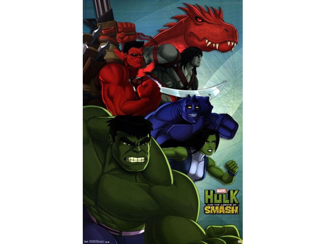 Marvel Hulk - Agents of Smash Poster Print (24 x 36)