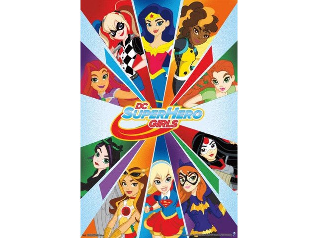 DC Super Hero Girls - Collage Poster Print (22 x 34)