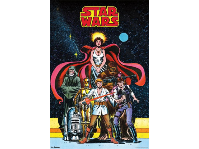 Star Wars - Comic (24X36) Poster Print (24 X 36)