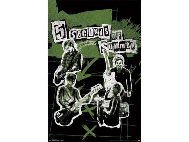 5 Seconds of Summer 5SOS - Live Collage Poster Print (24 x 36)