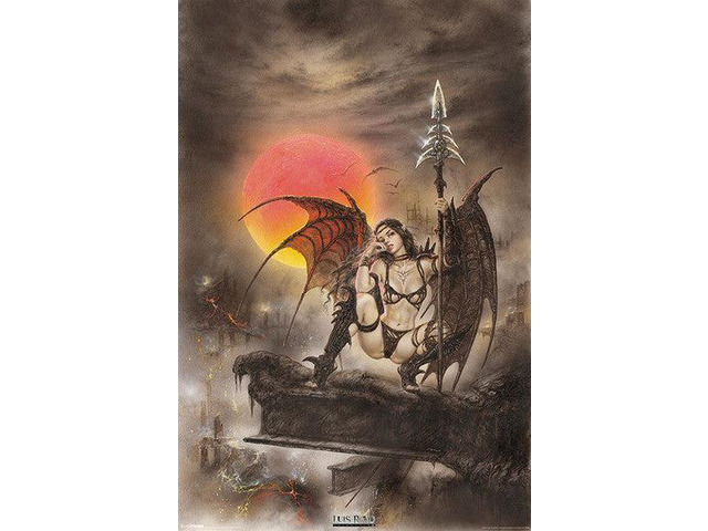 Black Tinkerbell - Luis Royo Poster Print (22 x 34)