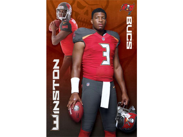 Tampa Bay Buccaneers - Jameis Winston 15 Poster Print (22 x 34)