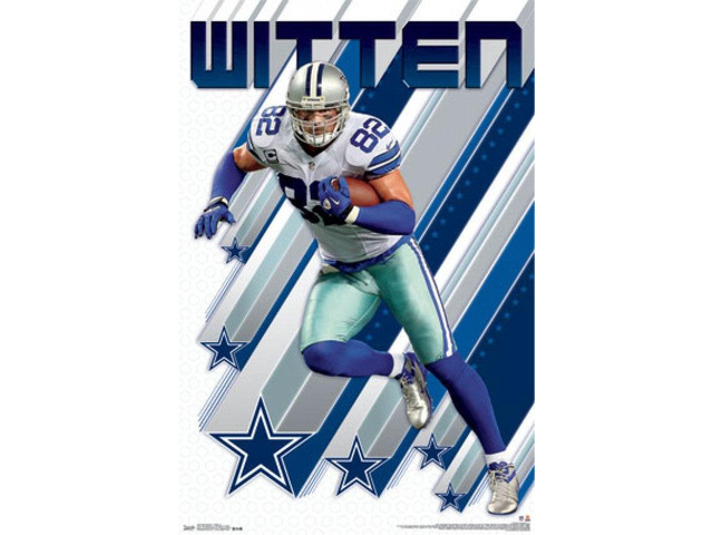 Dallas Cowboys - Jason Witten 2015 Poster Print (22 x 34)