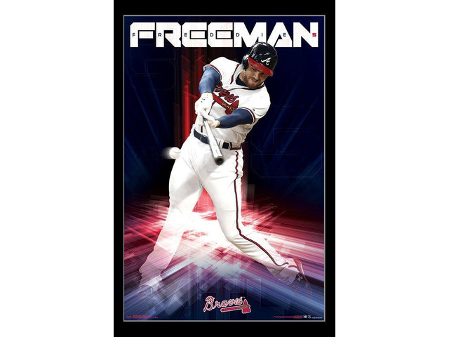 Atlanta Braves_ - Freddie Freeman Poster Print (22 x 34)