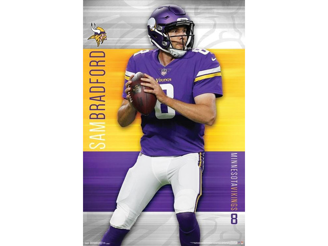 Minnesota Vikings - Sam Bradford Poster Print (22 x 34)