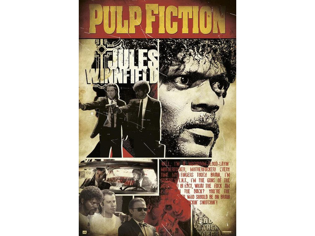 Pulp Fiction Jules Poster (24 x 36)