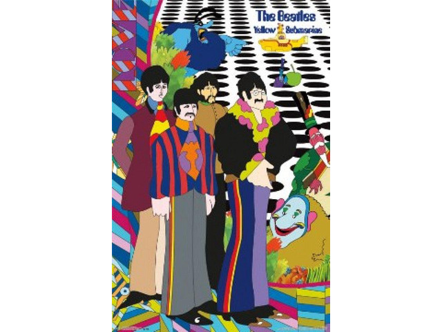 The Beatles Yellow Submarine Poster Print (24 X 36)