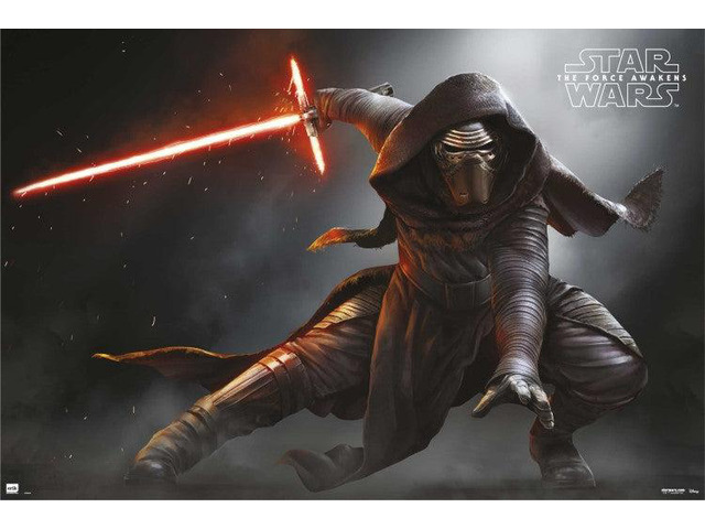 Star Wars Kylo Ren 2 Poster Print (34 x 22)