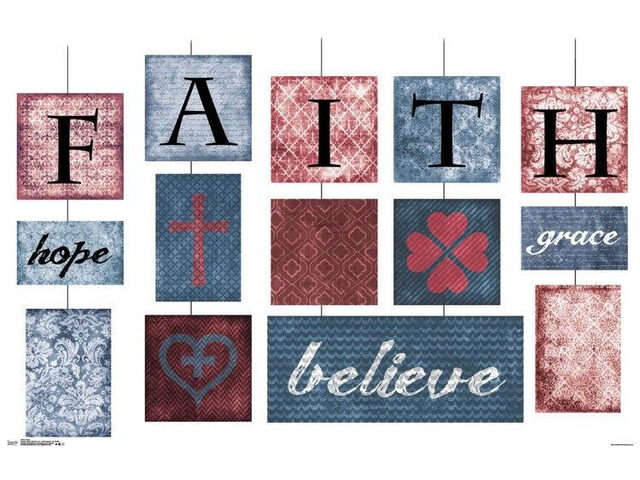 Faith Poster Print (34 x 22)