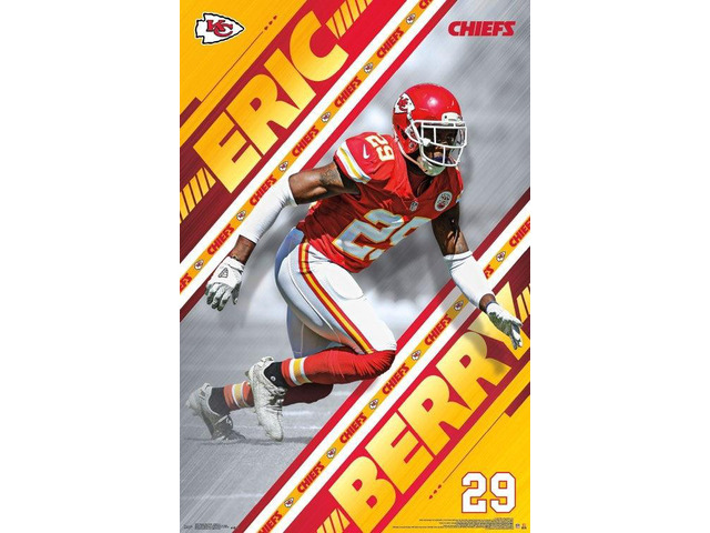 Kansas City Chiefs - Eric Berry Poster Print (22 x 34)
