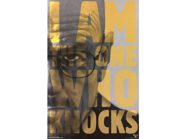 Breaking Bad - The One Who Knocks Close Up Poster Print (22 x 34)