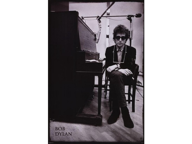 Bob Dylan - Piano Poster Print (24 x 36)