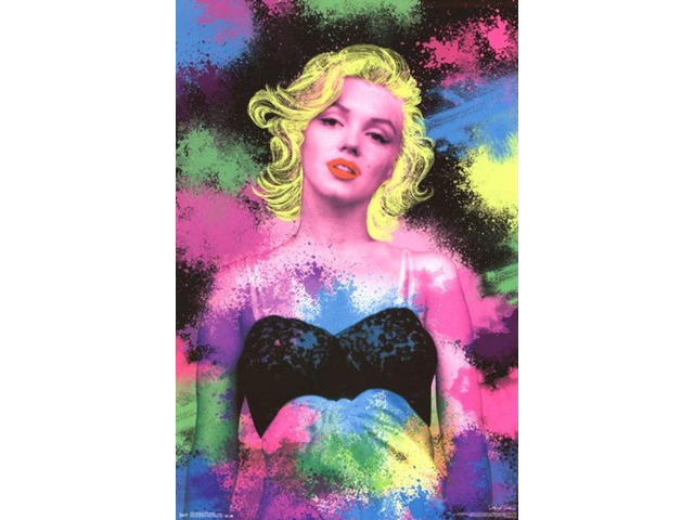 Fluorescent - Marilyn Monroe Poster Print (24 x 36)