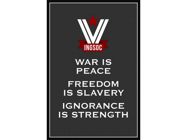 War Is Peace - Ingsoc Poster Print (24 X 36)
