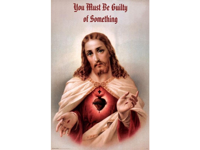 Jesus - Guilty Heart Poster Print (24 x 36)