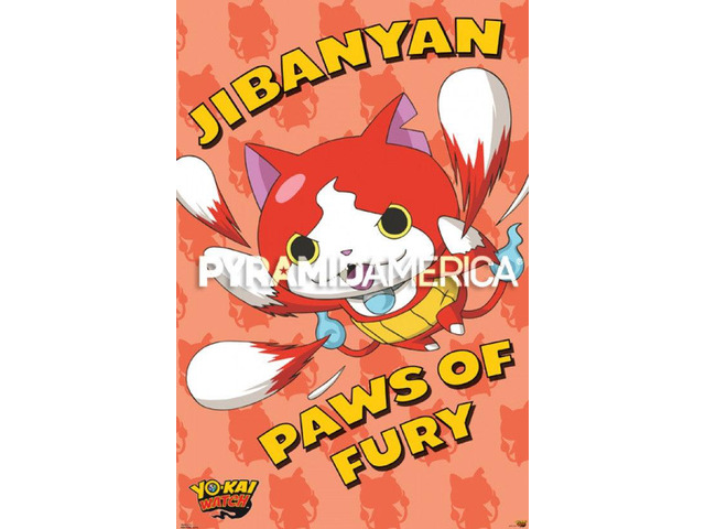 Yo-Kai Watch - Paws Of Fury Poster Print (34 x 22)