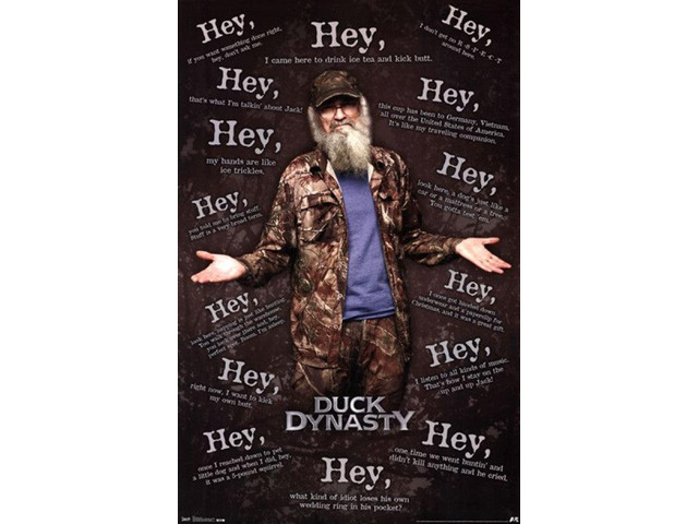 Duck Dynasty - Si Robertson Hey Poster Print (24 x 36)