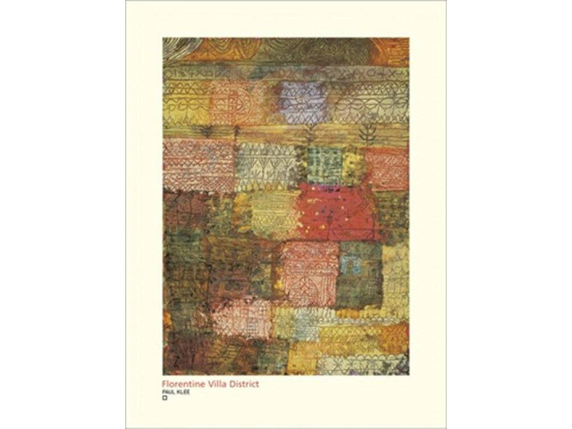 Florentine Villa District Poster Print By Paul Klee (22 x 30)