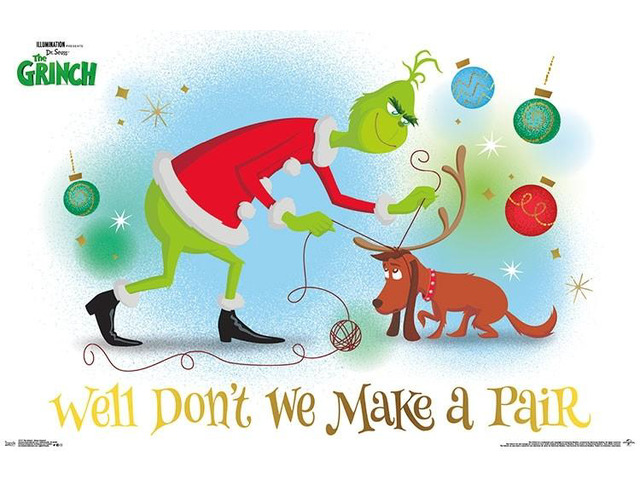 The Grinch - Warm Hearted Poster Print (34 x 22)