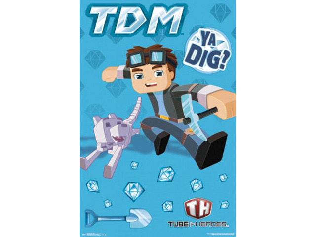 Tube Heroes - TDM Poster Print (22 x 34)