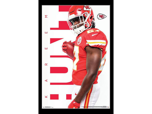 Kansas City Chiefs - Kareem Hunt Poster Print (22 x 34)