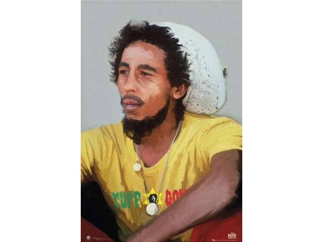 Bob Marley - Painting Poster Print (22 x 34)
