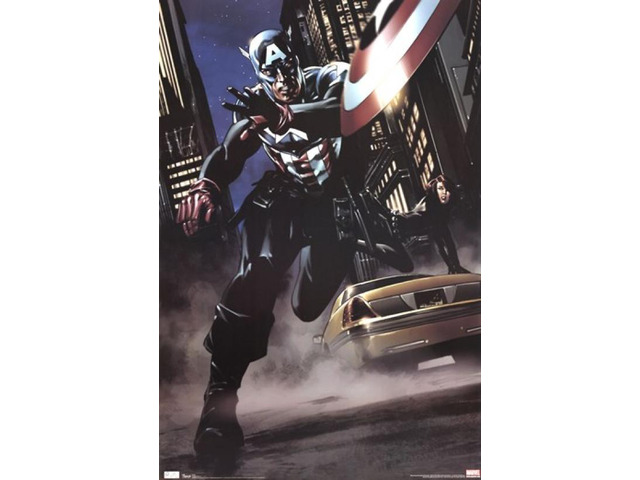 Captain America - Comic Poster Print (22 x 34)