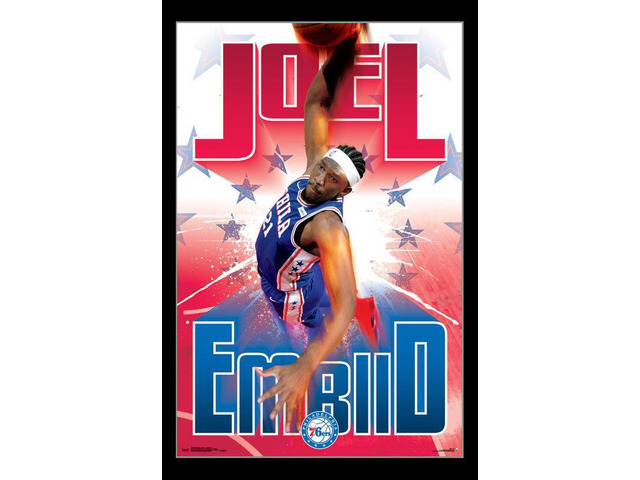 Philadelphia 76Ers - J Embiid 17 Poster Print (22 x 34)