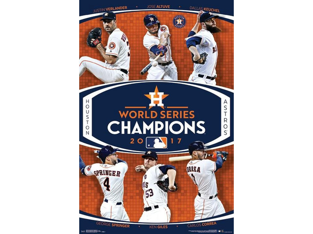 2017 World Series_ - Champions Poster Print (22 x 34)
