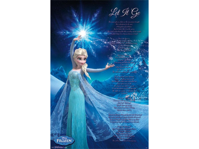 Frozen - Elsa Let It Go Poster Print (22 x 34)