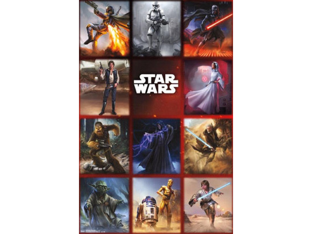 Star Wars - Moments Grid Poster Print (22 x 34)