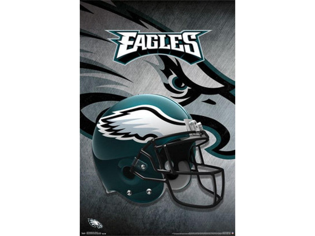 Philadelphia Eagles - Helmet 15 Poster Print (22 x 34)