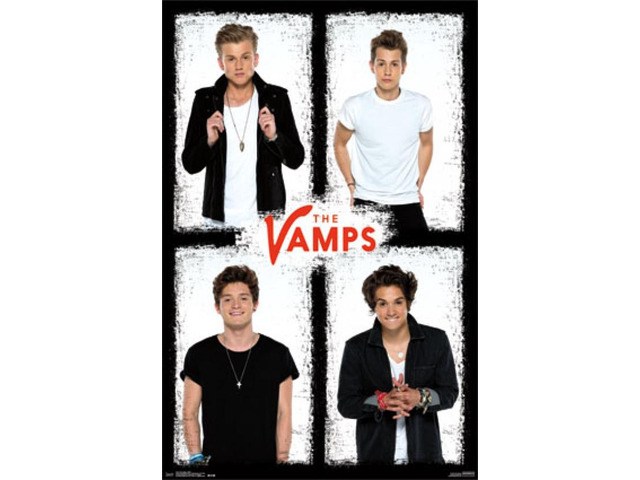 The Vamps - White Poster Print (24 x 36)