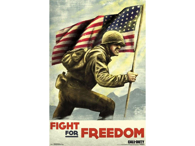 Call Of Duty Wwii - Fight Poster Print (22 x 34)