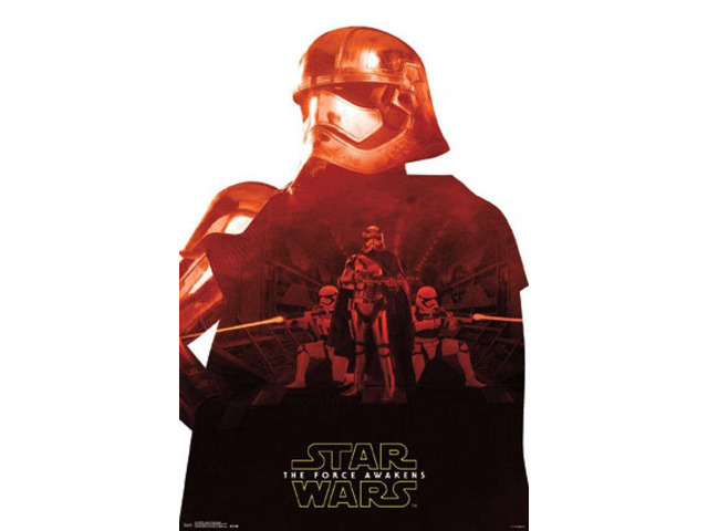 Star Wars The Force Awakens - Captain Phasma Badge Poster Print (22 x 34)