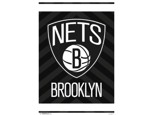 Brooklyn Nets - Logo Poster Print (22 x 34)