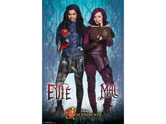 Disney Descendants - Mal and Evie Poster Print (22 x 34)