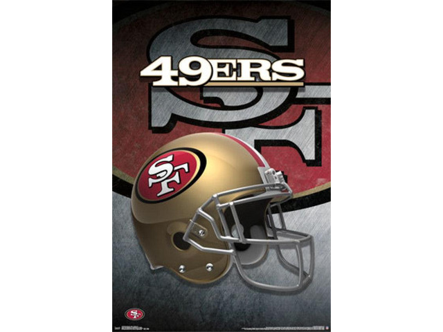 San Francisco 49ers - Helmet 15 Poster Print (22 x 34)