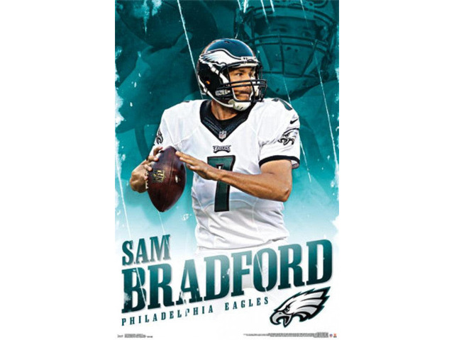 Philadelphia Eagles - Sam Bradford 15 Poster Print (22 x 34)