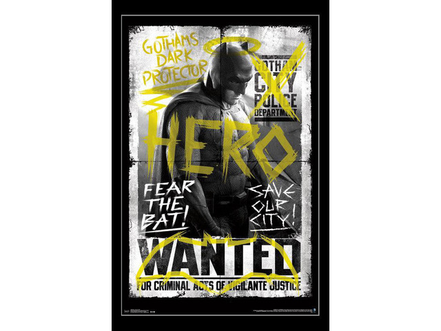Batman v Superman - Fear The Bat Poster Print (22 x 34)