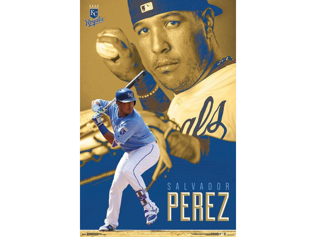 Kansas City Royals__ - Salvador Prez Poster Print (22 x 34)